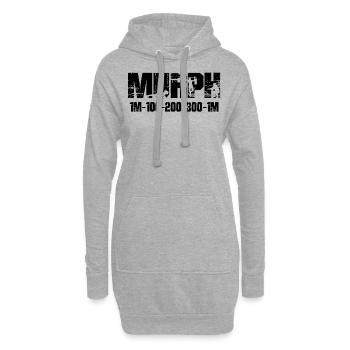 Remise en forme - Hero WOD Murph - Sweat-shirt à capuche long Femme - gris chiné - Devant