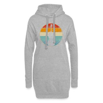 Violin Violinist Viola Cello Bass Musical Instrume - Hoodie-Kleid - Grau meliert - Vorne