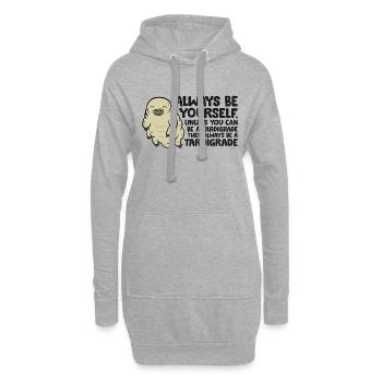 Squash Love My Girls Parents de Squash Daughters - Sweat-shirt à capuche long Femme - gris chiné - Devant