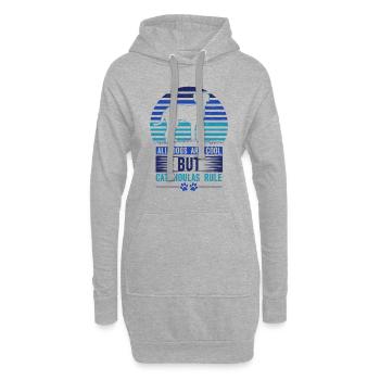 Catahoula Geschenk Alle Hunde Cool Catahoulas Regelhund - Hoodie-Kleid - Grau meliert - Vorne