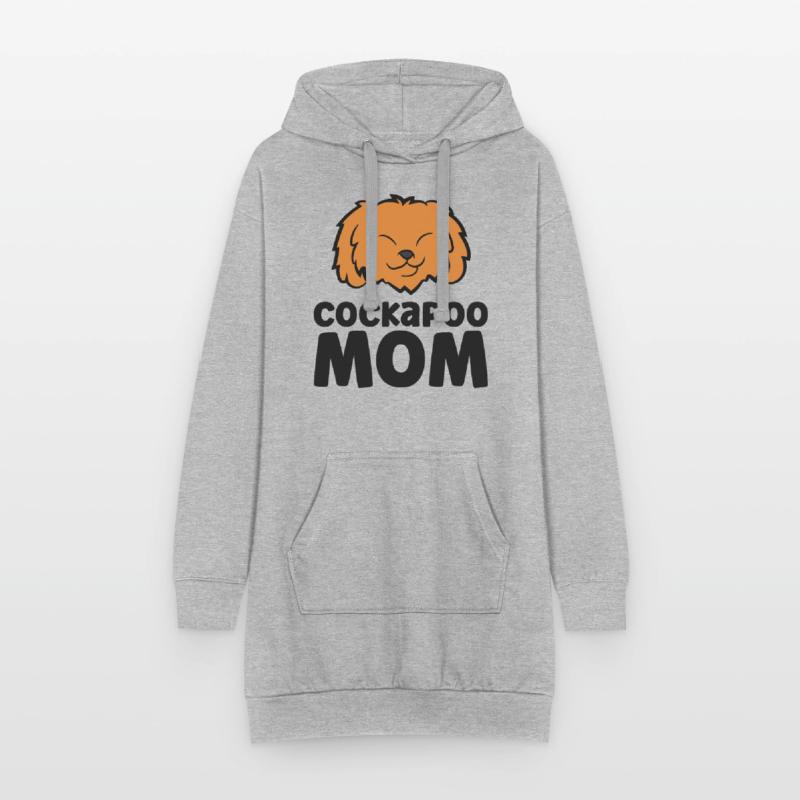 Funny Cockapoo Mom Cockapoo Dog Hoodie Dress