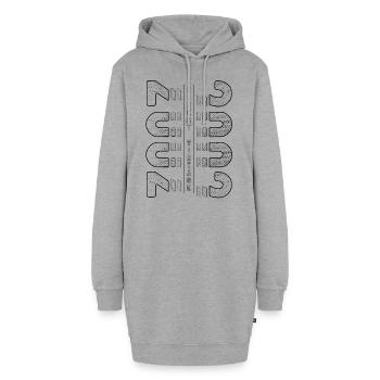 Finest Millésime 2002 Année de naissance 2002 Anniversaire - Sweat-shirt à capuche long Femme - gris chiné - Devant