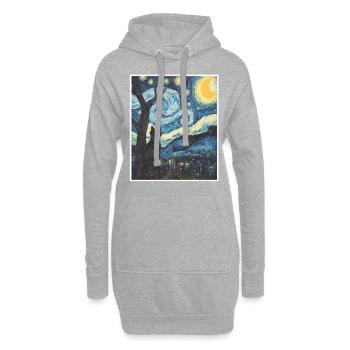 KATZEN PORTRAI - Hoodie-Kleid - Grau meliert - Vorne