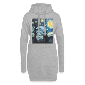 KATZEN PORTRAI - Hoodie-Kleid - Grau meliert - Vorne