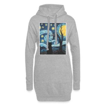 KATZEN PORTRAI - Hoodie-Kleid - Grau meliert - Vorne
