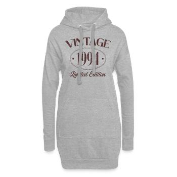 Millésime 1994 Édition Limitée Anniversaire 1994 - Sweat-shirt à capuche long Femme - gris chiné - Devant