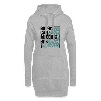 Mudder Gift Sorry Can’t Mudding Bye Funny 4x4 Off - Sweat-shirt à capuche long Femme - gris chiné - Devant