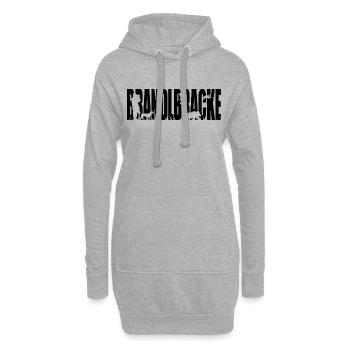 BRANDLBRACKE Jagdhund Wilsigns Jäger Jagdhunde - Hoodie-Kleid - Grau meliert - Vorne