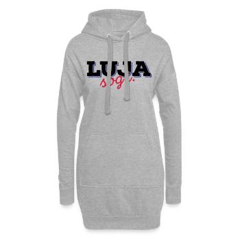 Luja sog i 3C - Hoodie-Kleid - Grau meliert - Vorne