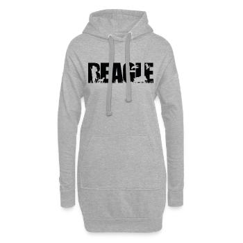 BEAGLE Chien de chasse Chasseur Chiens Wilsigns - Sweat-shirt à capuche long Femme - gris chiné - Devant