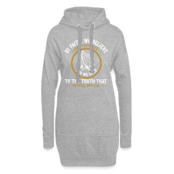 Christlich - Hoodie-Kleid - Grau meliert - Vorne