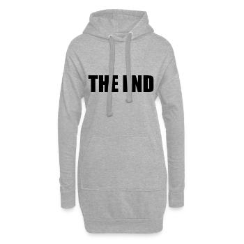 The end - Hoodie-Kleid - Grau meliert - Vorne