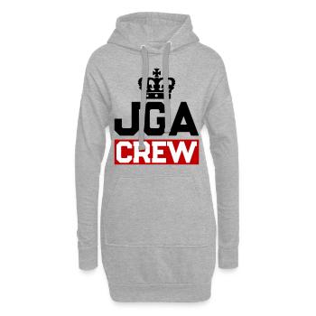 Junggesellenabschied Jga Crew - Hoodie-Kleid - Grau meliert - Vorne