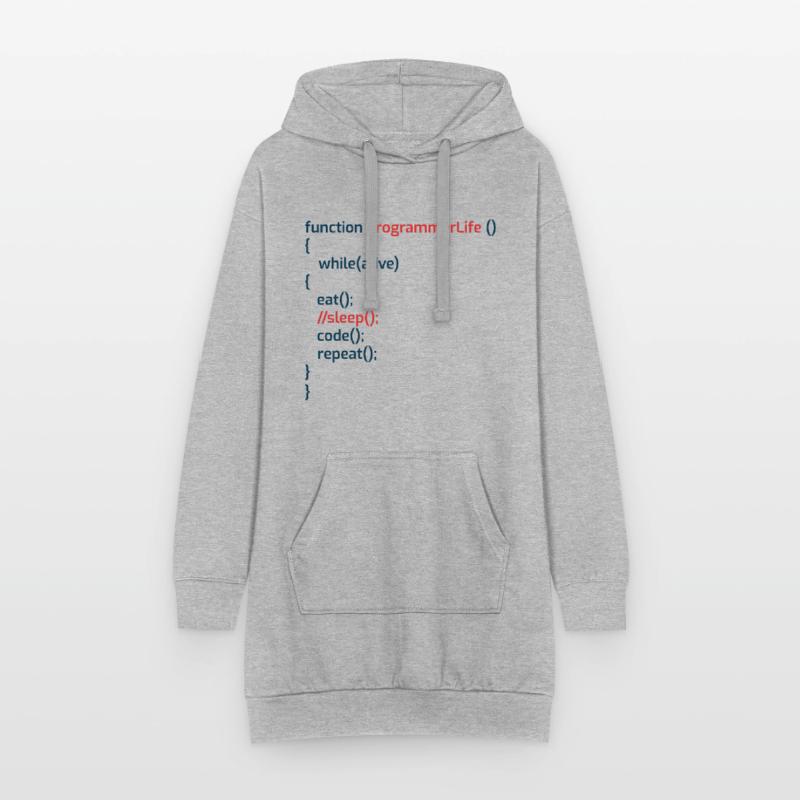 Computerprogrammierer Codierer Software Engineers Geschenk Hoodie-Kleid