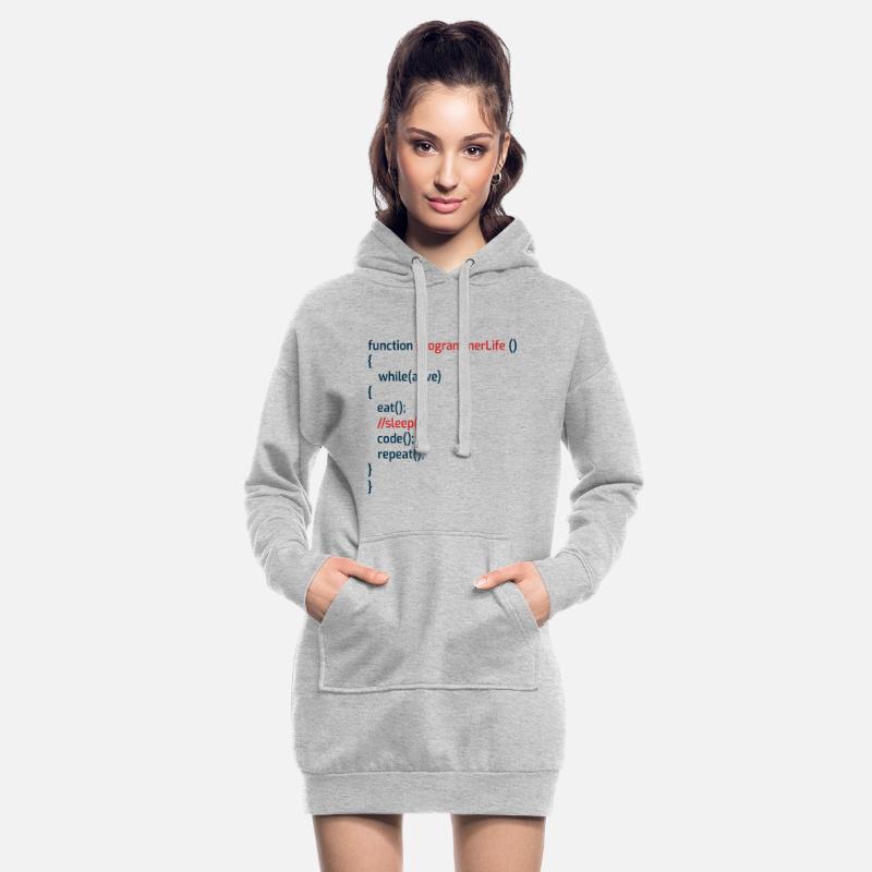 Hoodie-Kleid