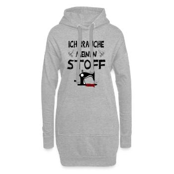 Schneider Lustig - Hoodie-Kleid - Grau meliert - Vorne