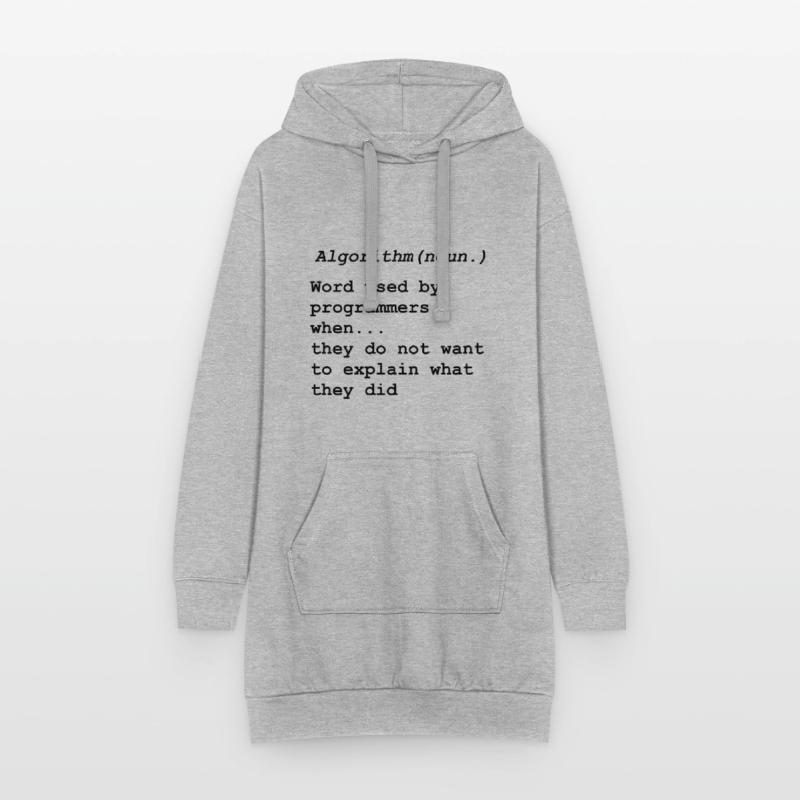 Programming Programmierer Informatiker Informatik Hoodie-Kleid