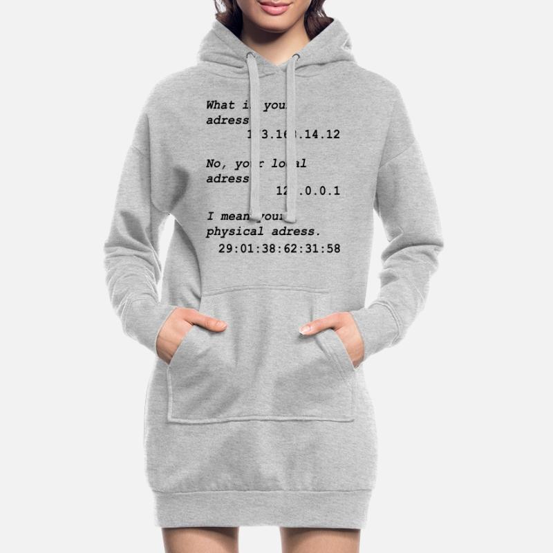 Programming Programmierer Informatiker Informatik Hoodie-Kleid
