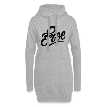 Free - Hoodie-Kleid - Grau meliert - Vorne