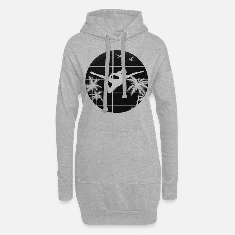 Pole Dance Pole Dancing Pole Dancer I Pole Dance - Hoodie Dress - heather grey