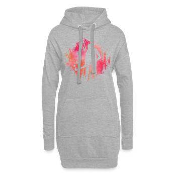 Feldhockey - Hoodie-Kleid - Grau meliert - Vorne