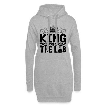 Technicien de laboratoire Biologie Chimie Laboratoire Idée cadeau - Sweat-shirt à capuche long Femme - gris chiné - Devant