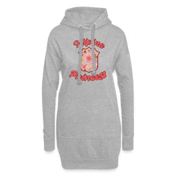 Philippines Filipina Pride Flag Heart I Cadeau - Sweat-shirt à capuche long Femme - gris chiné - Devant