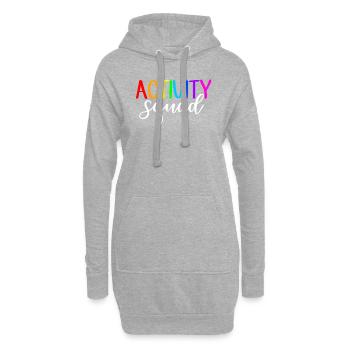 activity squad, activity assistant - Hoodie Dress - heather grey - Front
