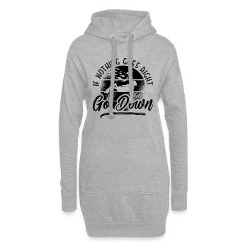 Apnea Freediver Apnée Plongée En Apnée Idée Cadeau - Sweat-shirt à capuche long Femme - gris chiné - Devant