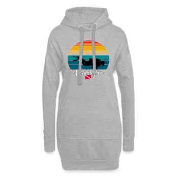 Washington Scuba Diving Gift - Hoodie-Kleid - Grau meliert - Vorne