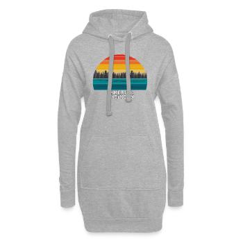 Lake Five Michigan - Hoodie-Kleid - Grau meliert - Vorne