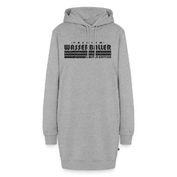 Wasserball Limited Edition Wasserballspieler - Hoodie-Kleid - Grau meliert - Vorne