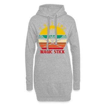 I got the Magic Stick Lacrosse - Hoodie-Kleid - Grau meliert - Vorne