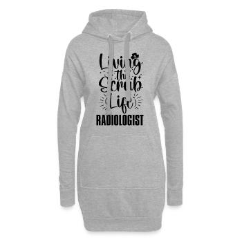 Radiologist Xray Radiology X-Ray X Ray Rad Tech - Hoodie-Kleid - Grau meliert - Vorne