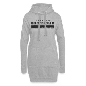Bodenleger Limited Edition Vintage Bodenleger - Hoodie-Kleid - Grau meliert - Vorne