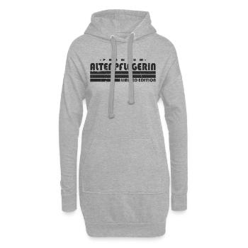 Altenpflegerin Limited Edition Altenpfleger - Hoodie-Kleid - Grau meliert - Vorne