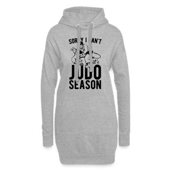 Sorry I Can't Judo Season Fighter Training Karate - Hoodie-Kleid - Grau meliert - Vorne
