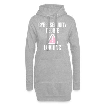 Cybersecurity - IT Security Computer Scientists - Hoodie Dress - heather grey - Front