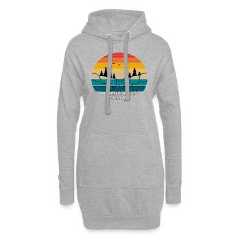 Marcus Falls Canada - Hoodie-Kleid - Grau meliert - Vorne