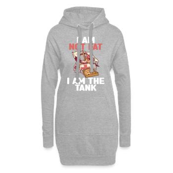 Pen and Paper Für RPG Gaming Vater - Hoodie-Kleid - Grau meliert - Vorne