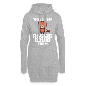 Pen and Paper Für RPG Gaming Vater - Hoodie-Kleid - Grau meliert - Vorne