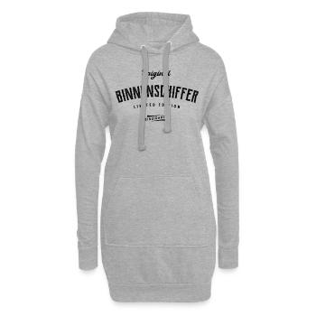 Binnenschiffer Limited Edition - Hoodie-Kleid - Grau meliert - Vorne