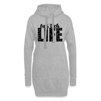 Lab Tech Life Loves Science Laboratory Technician - Hoodie-Kleid - Grau meliert - Vorne