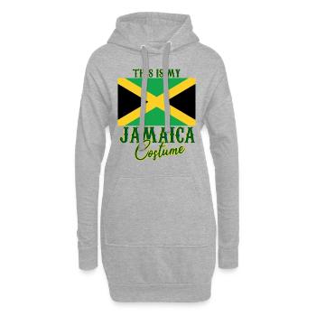 Jamaika Kostüm Jamaica - Hoodie-Kleid - Grau meliert - Vorne