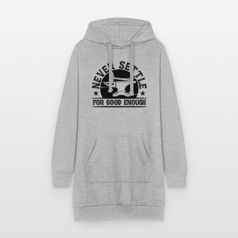 Never Settle For Good Forging Forger Blacksmiths Hoodie-Kleid