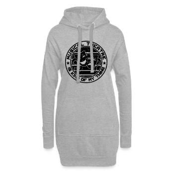 Musical Theatre Is Kind Of My Retro Theatre Actor - Hoodie-Kleid - Grau meliert - Vorne