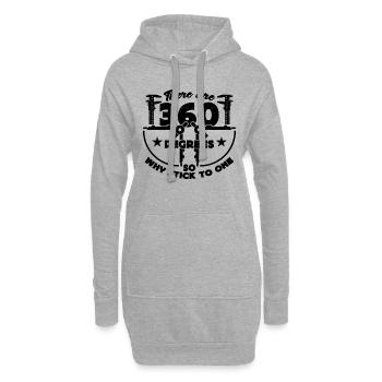 There Are 360 Degrees Engineer Builder Architects - Hoodie-Kleid - Grau meliert - Vorne