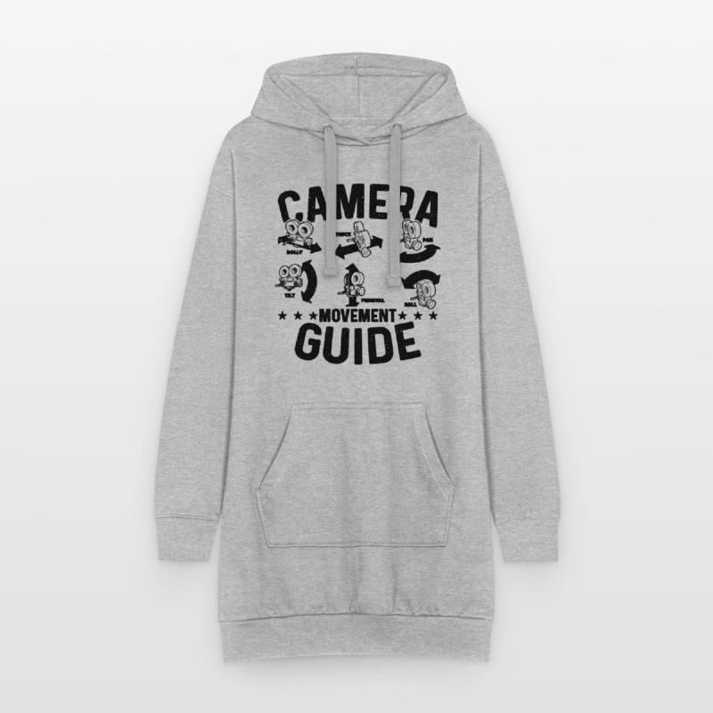 Camera Movement Guide Cameraman Camera Operators Hoodie Dress