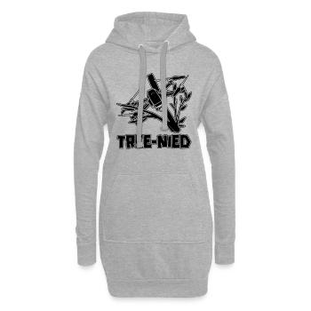Tree-Nied Drone Racing Télécommande Drone Racer - Sweat-shirt à capuche long Femme - gris chiné - Devant