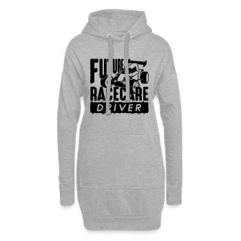 Future Racecare Driver Télécommandé RC Racer - Sweat-shirt à capuche long Femme - gris chiné - Devant